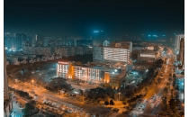 匠心筑光煥新建筑｜山東原實科技專業承接樓體夜景亮化工程